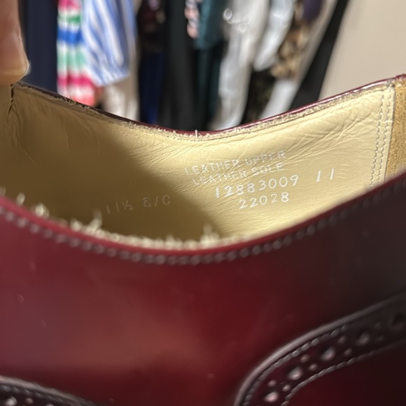 Men’s Bostonian Cap toe Shoe leather upper/leather sole - Picture 4 of 4